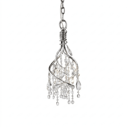 Elegant Autumn Twilight Chandelier - Dimmable LED, Adjustable Height