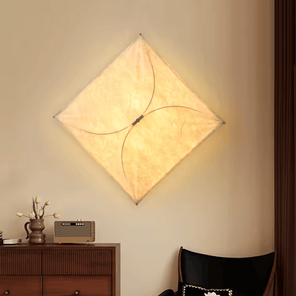 Kite Shaped Paper Wall Lamp - Soft Ambient Light & Energy Efficient De