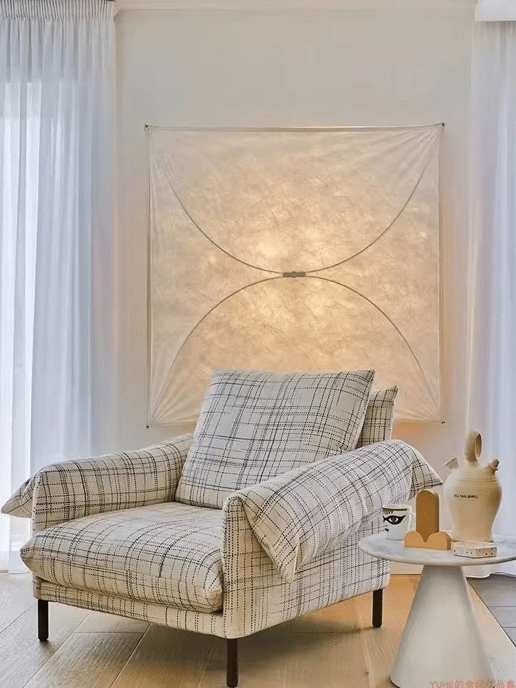 Kite Shaped Paper Wall Lamp - Soft Ambient Light & Energy Efficient De