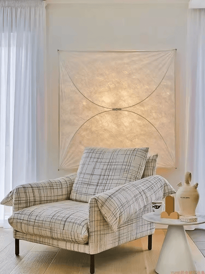 Kite Shaped Paper Wall Lamp - Soft Ambient Light & Energy Efficient De
