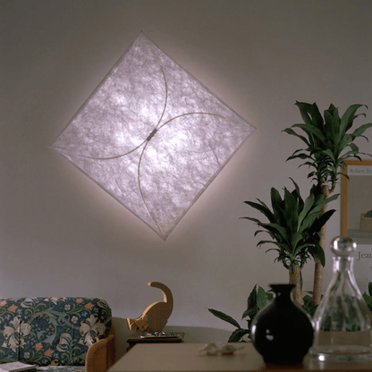 Kite Shaped Paper Wall Lamp - Soft Ambient Light & Energy Efficient De