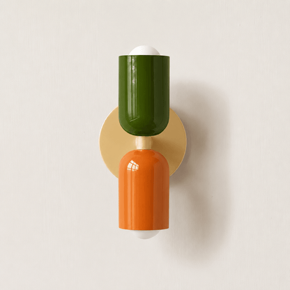 Couleur Double Wall Lamp - Energy Efficient, Adjustable Brightness