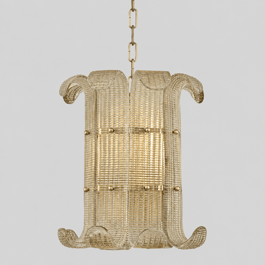 Elegant Small Chandelier with Adjustable Height & Energy-Efficient LED