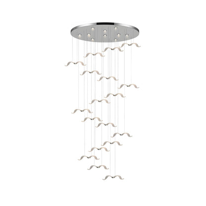 Elegant Large Seagull Chandelier - Adjustable Height, Energy-Efficient