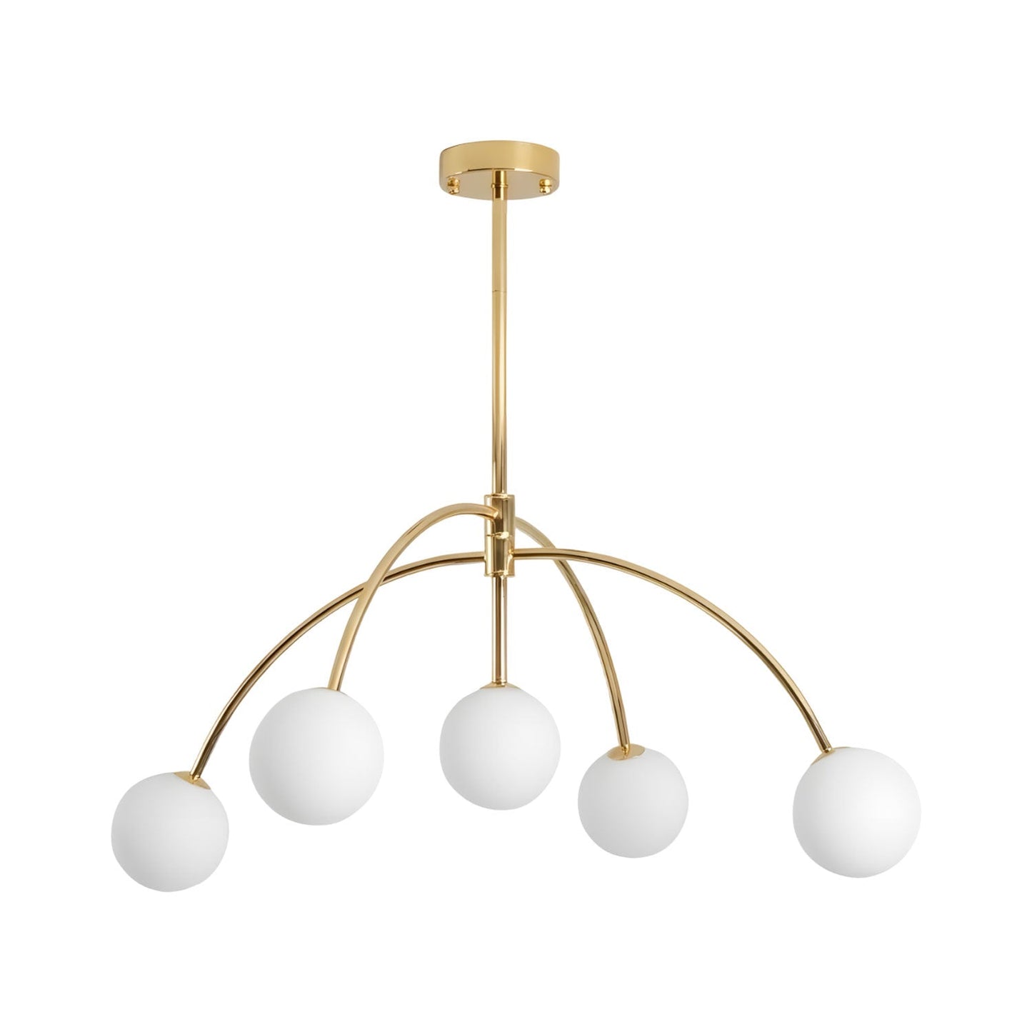 Valentina Arc Chandelier - Modern Design with Adjustable Lighting & En