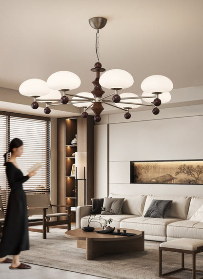 Elswyth Chandelier - Elegant Design with Adjustable Brightness & Energ