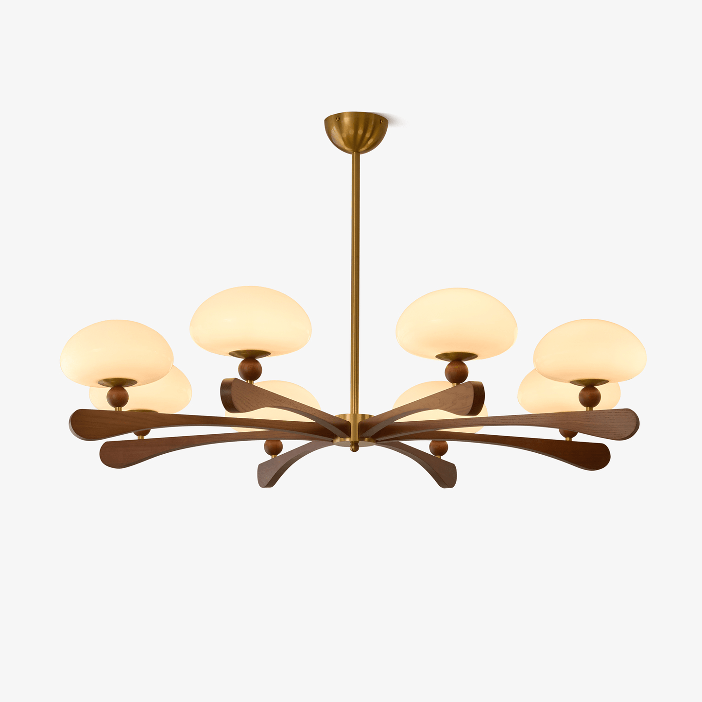 Evander Ray Chandelier - Elegant Lighting Fixture with Adjustable Heig