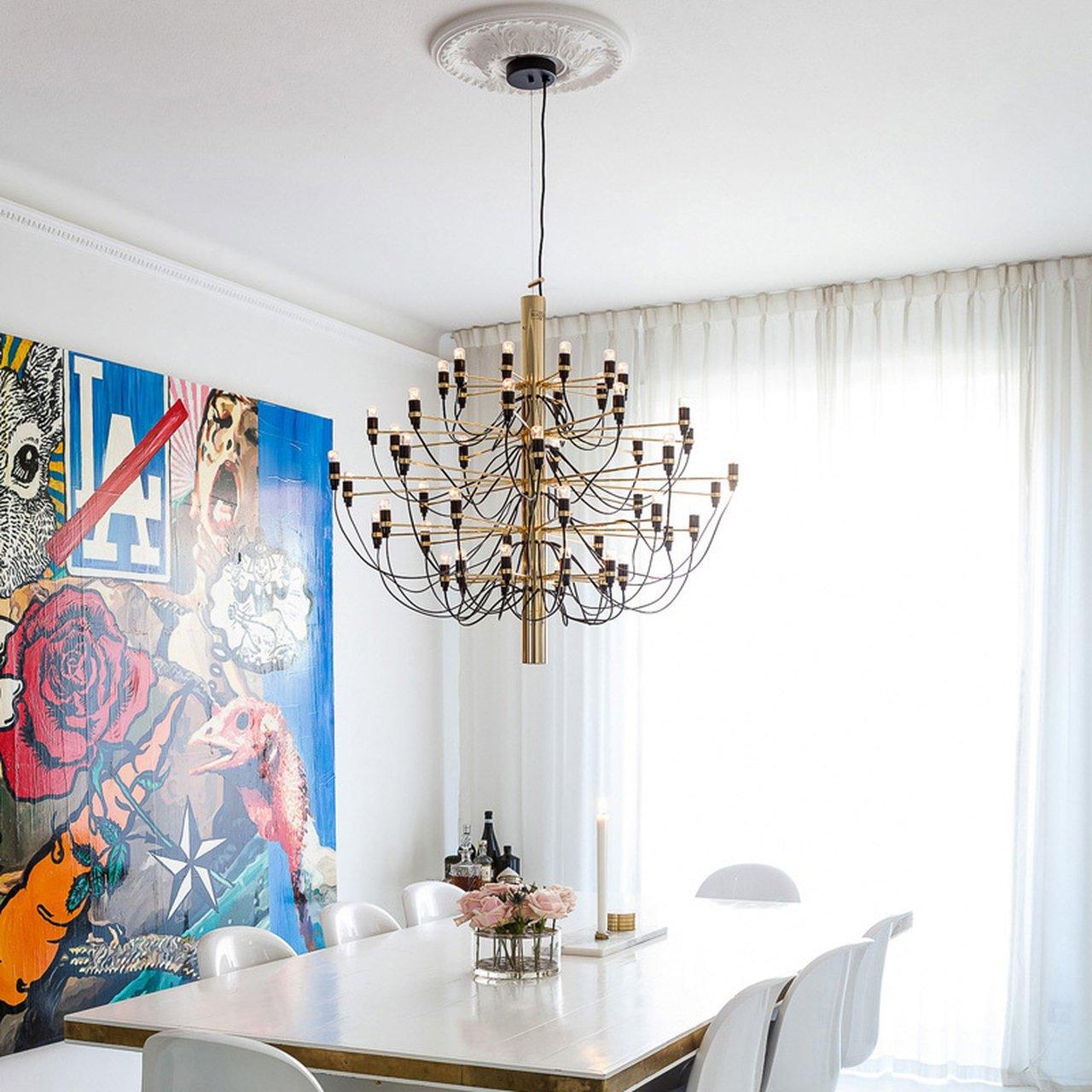 Elegant Tiered Branch Chandelier - Adjustable Height, LED Compatible
