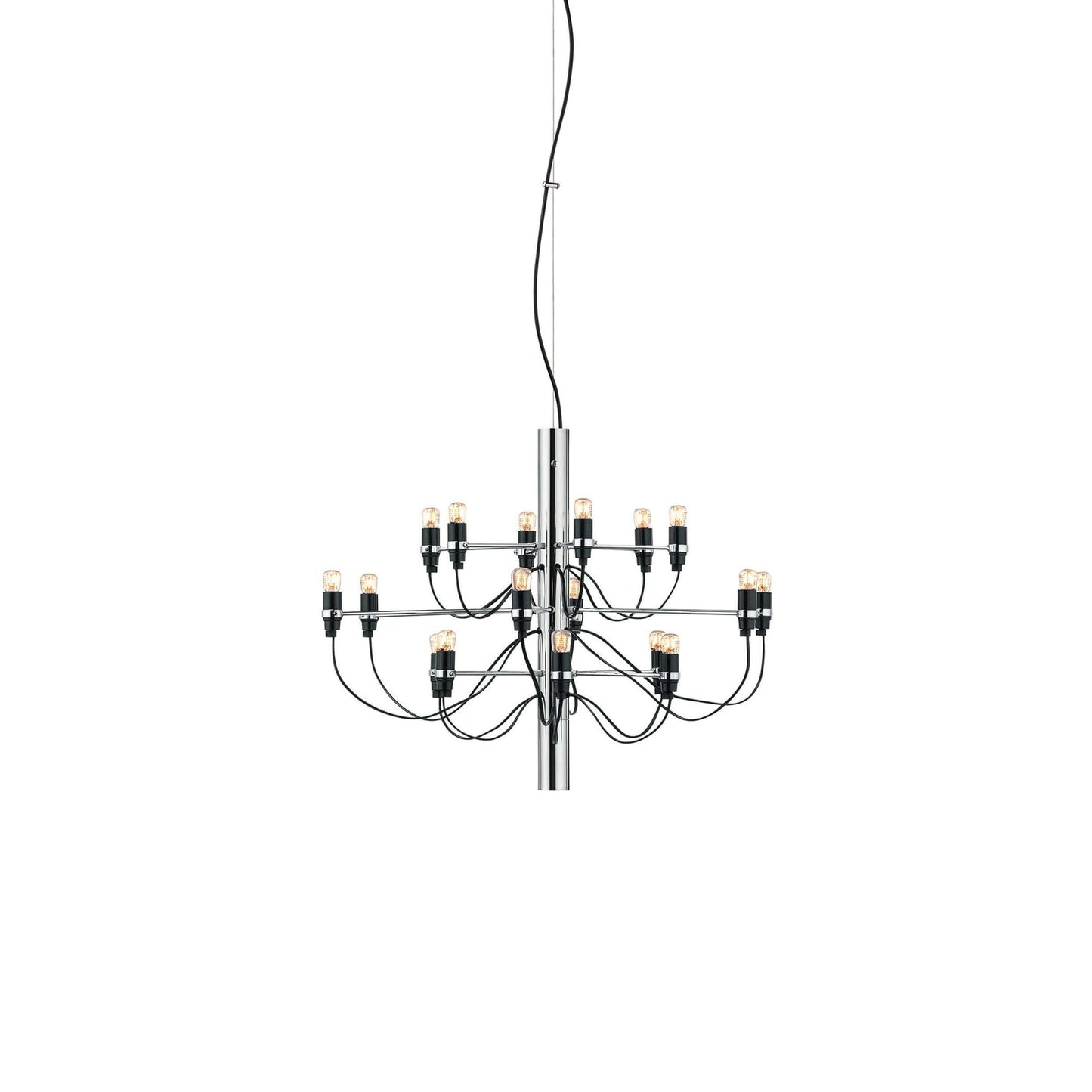 Elegant Tiered Branch Chandelier - Adjustable Height, LED Compatible