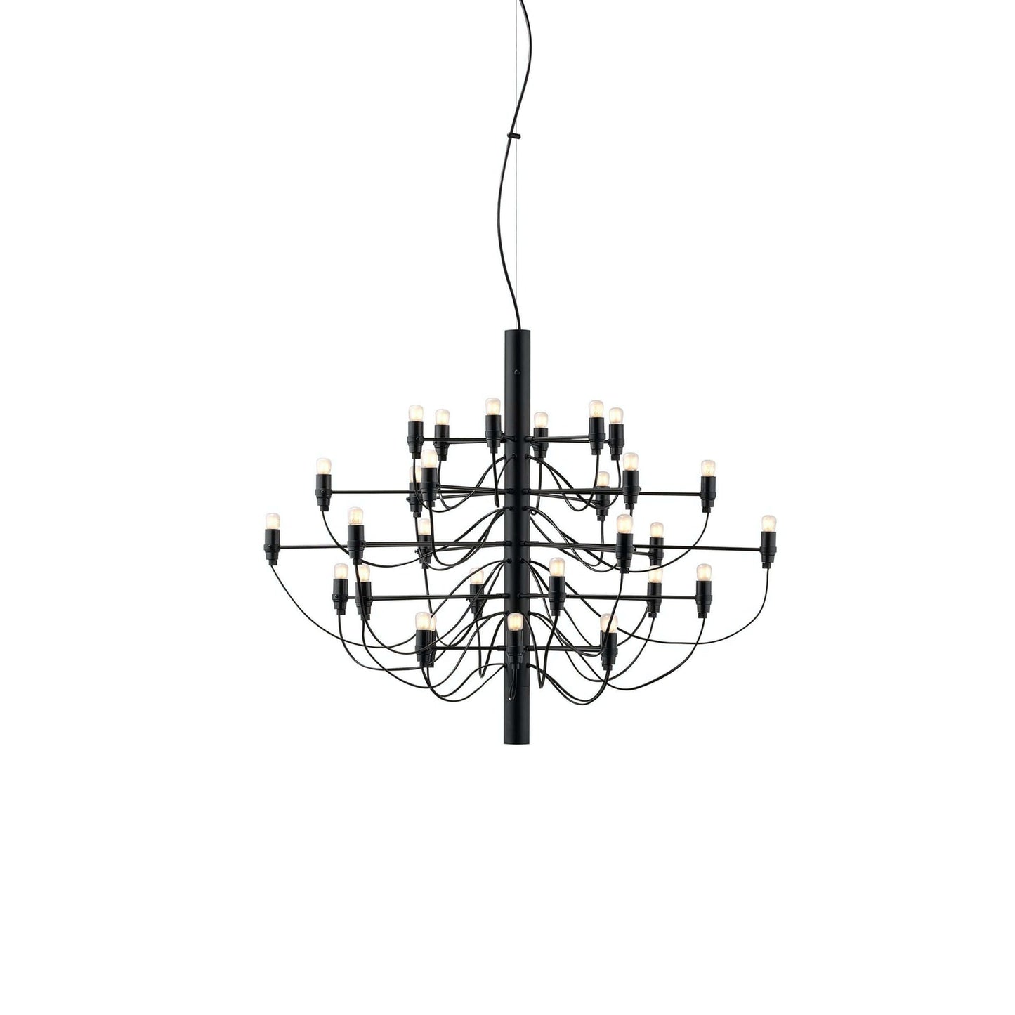 Elegant Tiered Branch Chandelier - Adjustable Height, LED Compatible