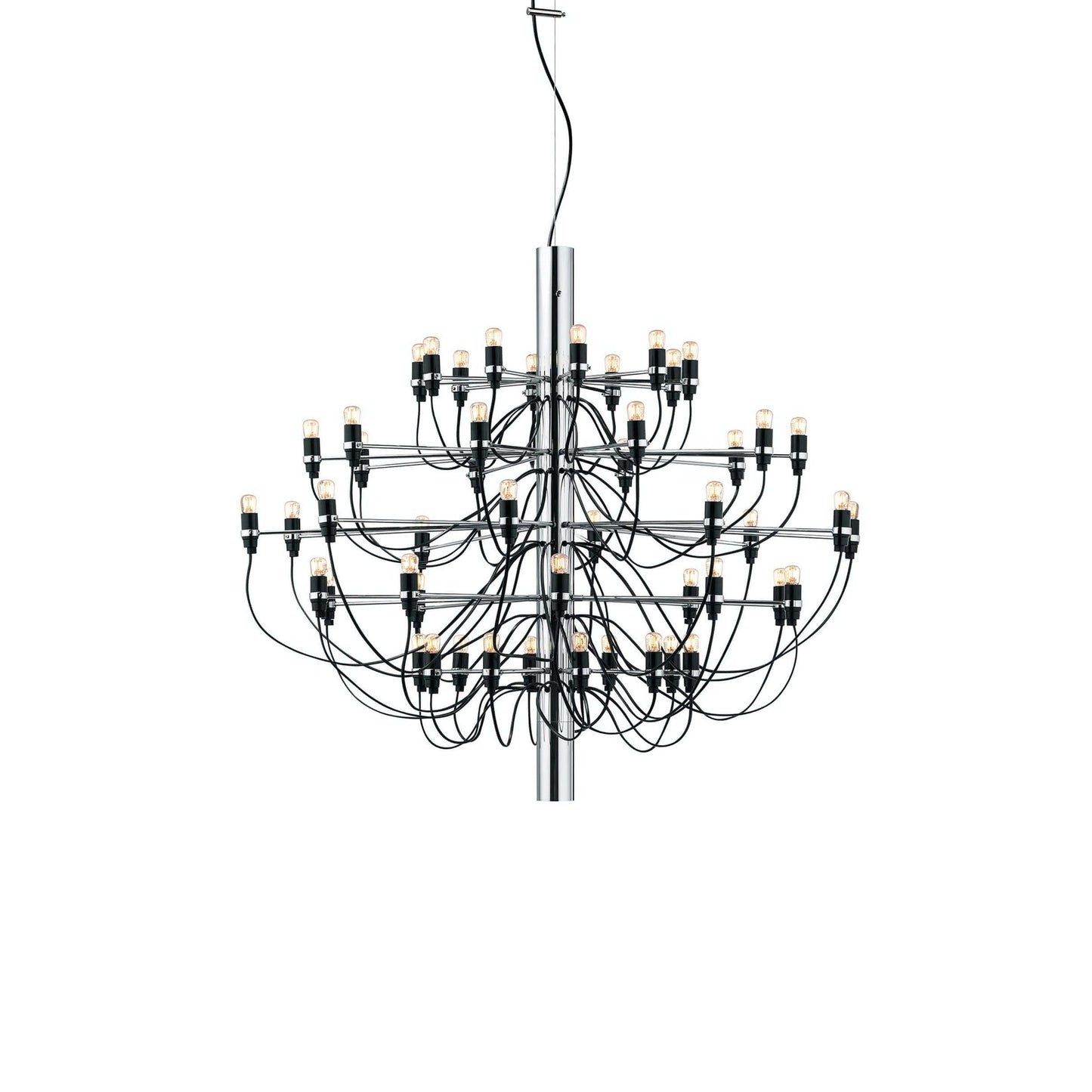 Elegant Tiered Branch Chandelier - Adjustable Height, LED Compatible