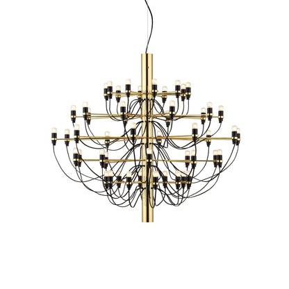 Elegant Tiered Branch Chandelier - Adjustable Height, LED Compatible