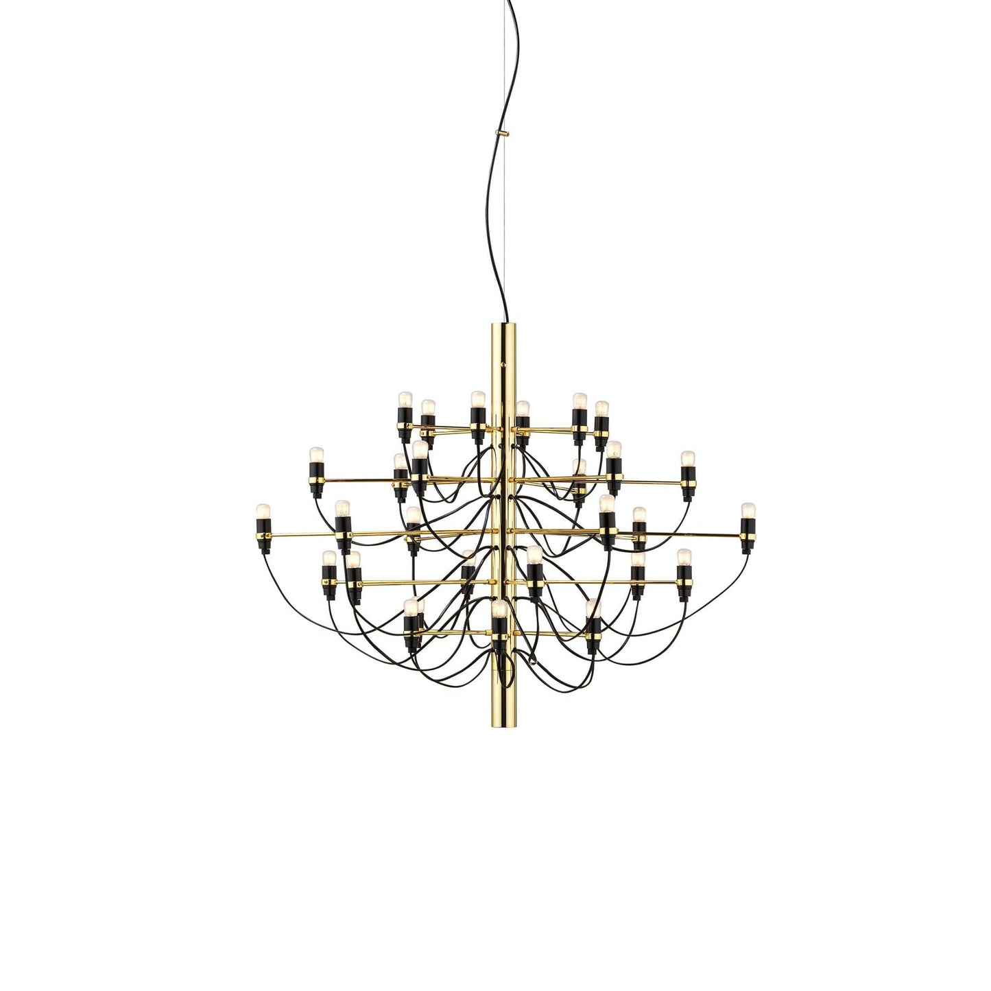 Elegant Tiered Branch Chandelier - Adjustable Height, LED Compatible