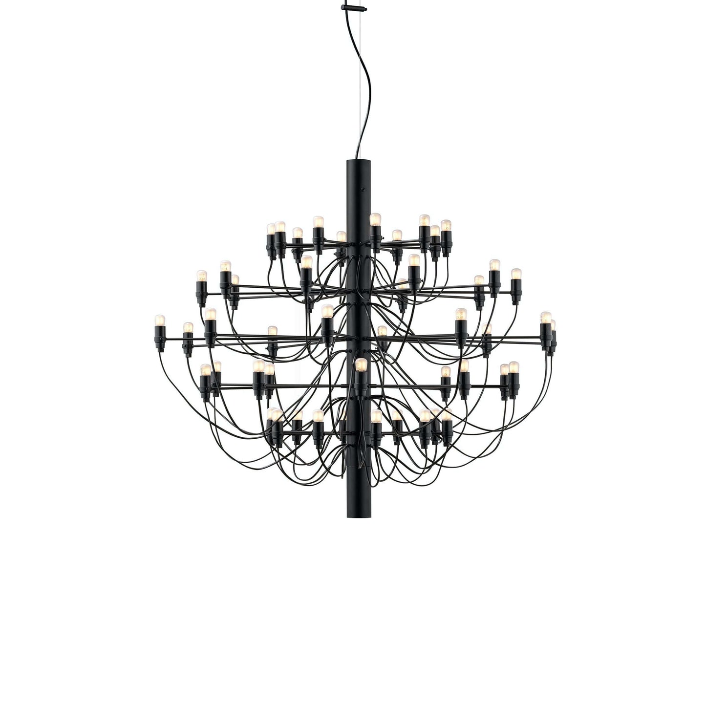 Elegant Tiered Branch Chandelier - Adjustable Height, LED Compatible