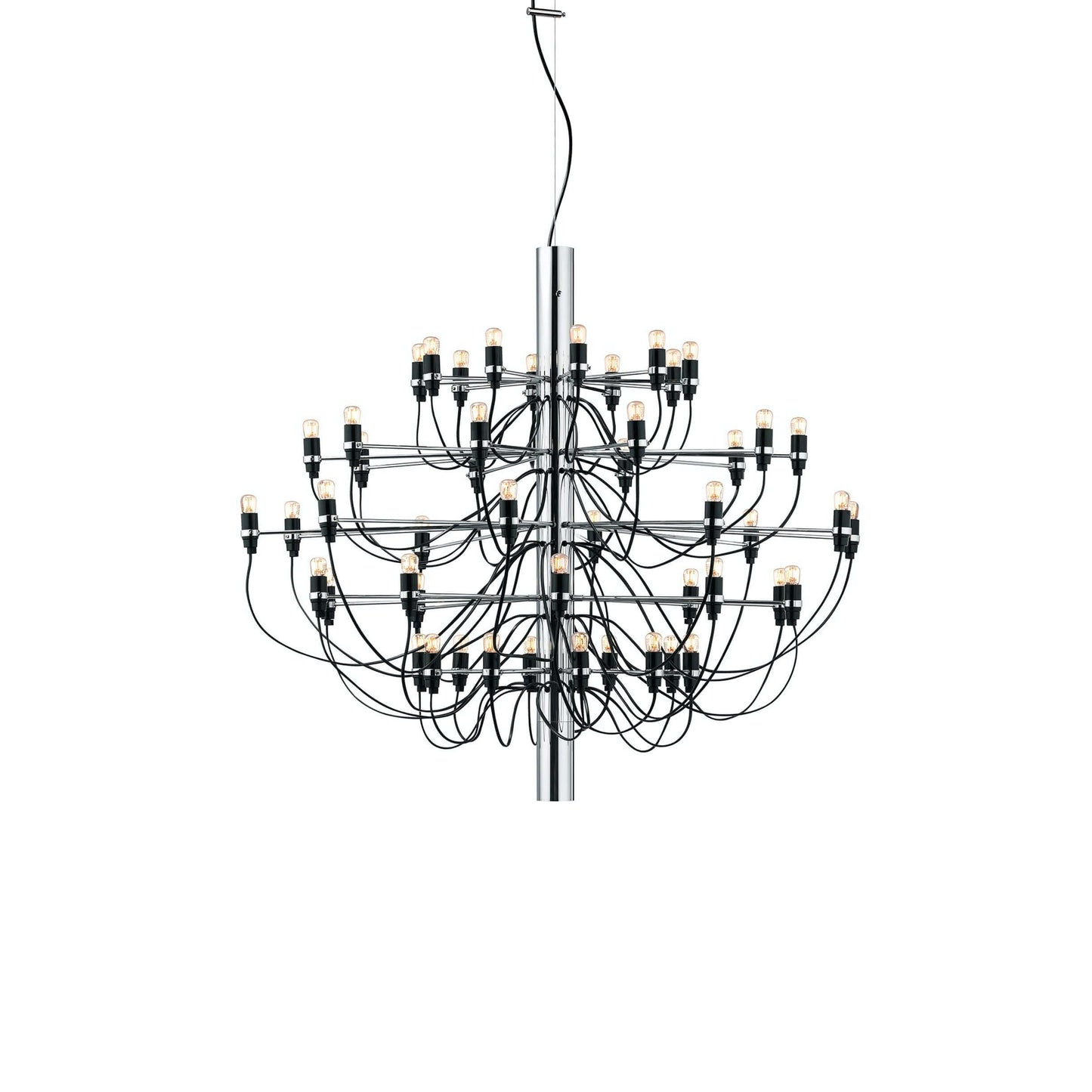 Elegant Tiered Branch Chandelier - Adjustable Height, LED Compatible