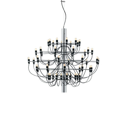 Elegant Tiered Branch Chandelier - Adjustable Height, LED Compatible
