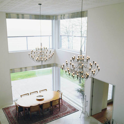 Elegant Tiered Branch Chandelier - Adjustable Height, LED Compatible