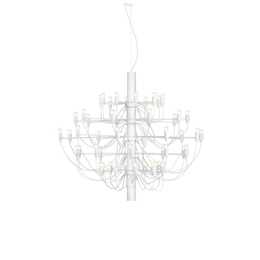 Elegant Tiered Branch Chandelier - Adjustable Height, LED Compatible