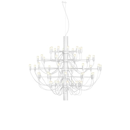 Elegant Tiered Branch Chandelier - Adjustable Height, LED Compatible