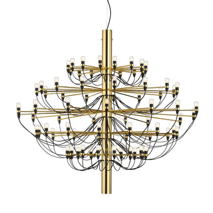 Elegant Tiered Branch Chandelier - Adjustable Height, LED Compatible
