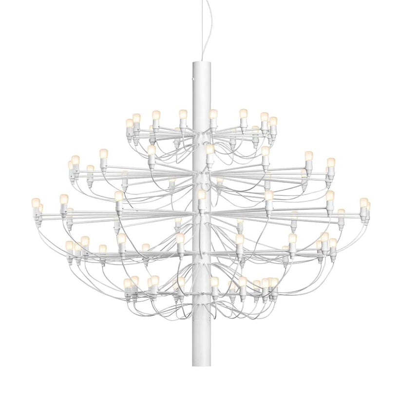 Elegant Tiered Branch Chandelier - Adjustable Height, LED Compatible