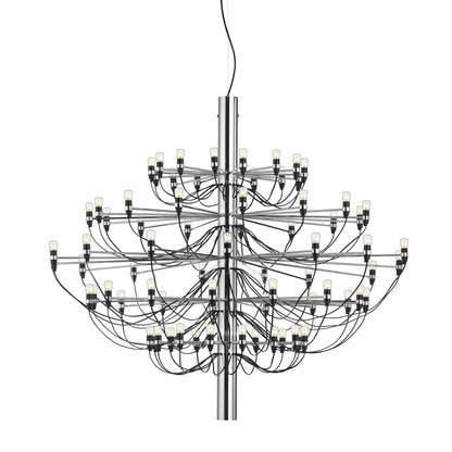 Elegant Tiered Branch Chandelier - Adjustable Height, LED Compatible