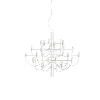 Elegant Tiered Branch Chandelier - Adjustable Height, LED Compatible