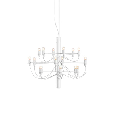 Elegant Tiered Branch Chandelier - Adjustable Height, LED Compatible