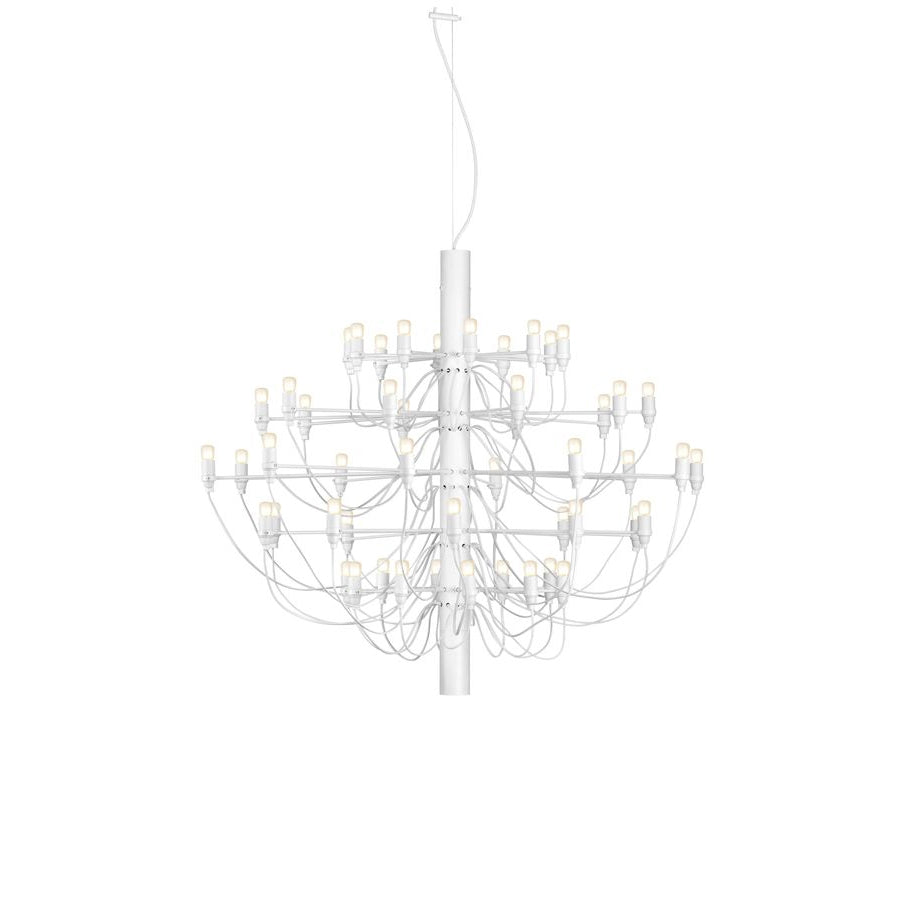 Elegant Tiered Branch Chandelier - Adjustable Height, LED Compatible