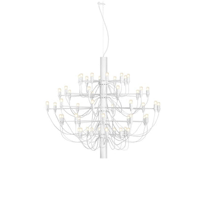 Elegant Tiered Branch Chandelier - Adjustable Height, LED Compatible