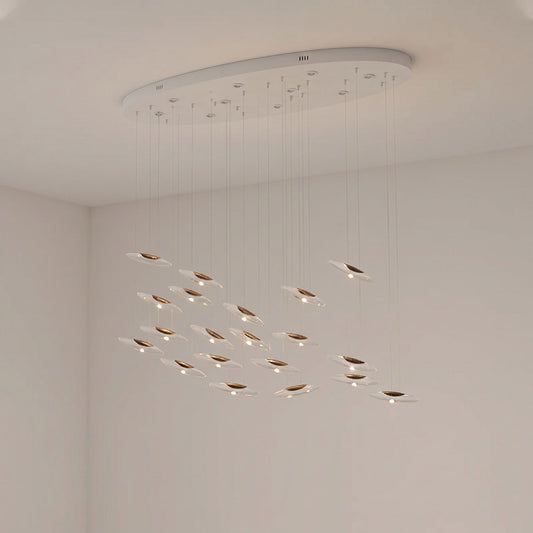 Elegant Moonlight Whispers Chandelier with Adjustable Brightness & Cry