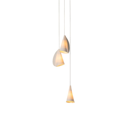 Sonora Ceramics Chandelier - Elegant Design with Adjustable Height & L