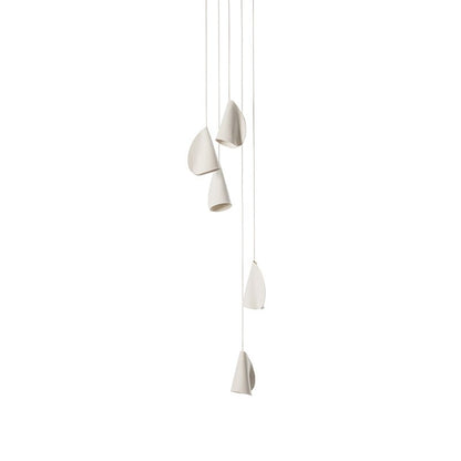 Sonora Ceramics Chandelier - Elegant Design with Adjustable Height & L