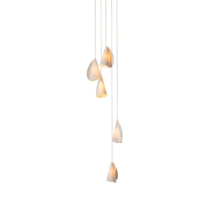 Sonora Ceramics Chandelier - Elegant Design with Adjustable Height & L