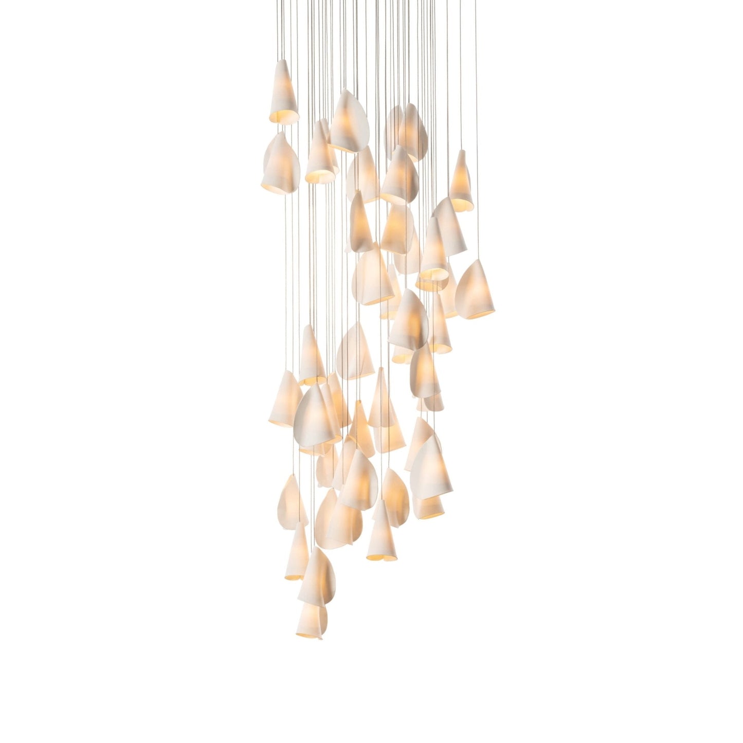 Sonora Ceramics Chandelier - Elegant Design with Adjustable Height & L
