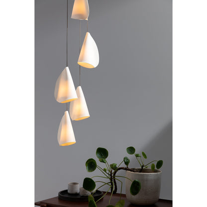 Sonora Ceramics Chandelier - Elegant Design with Adjustable Height & L