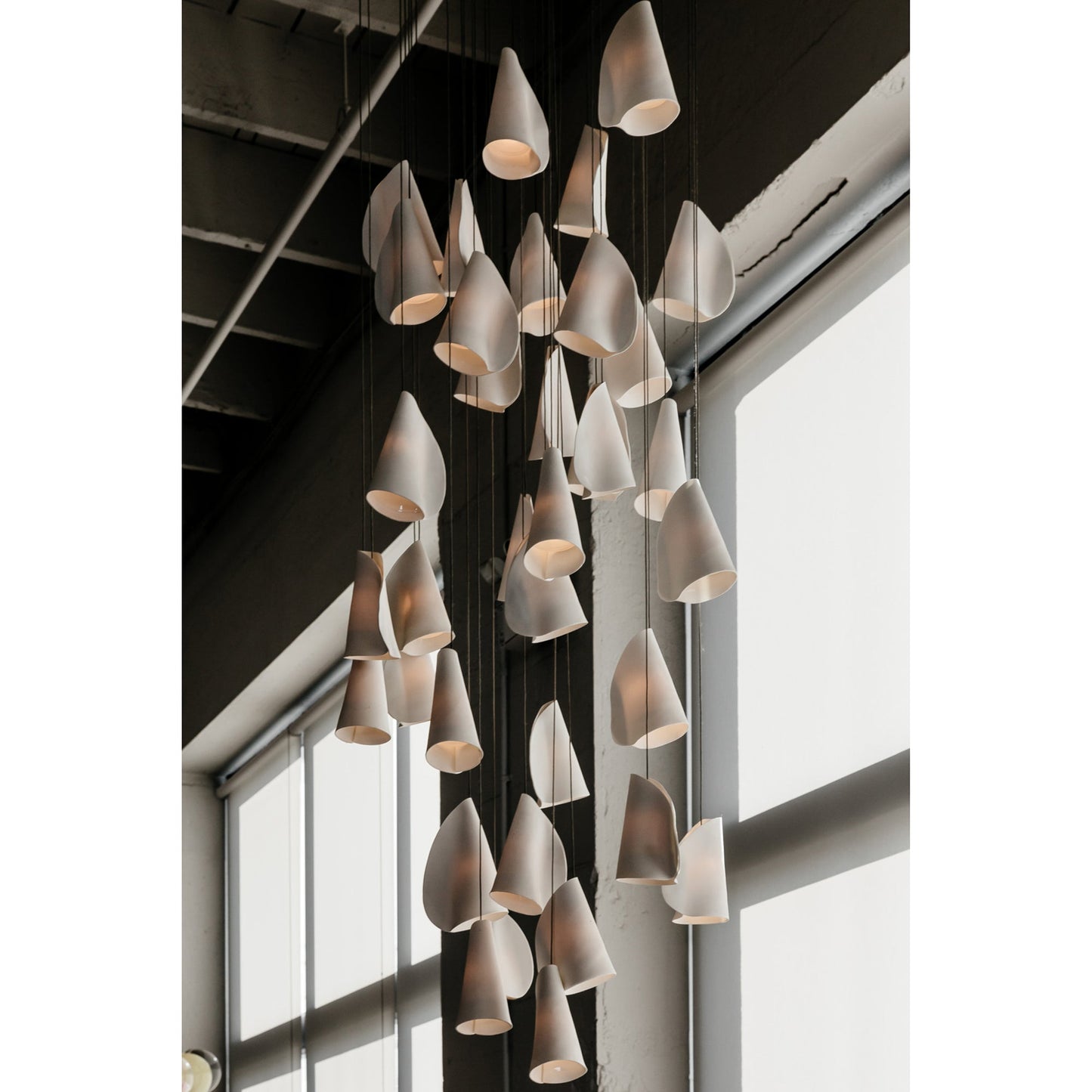 Sonora Ceramics Chandelier - Elegant Design with Adjustable Height & L