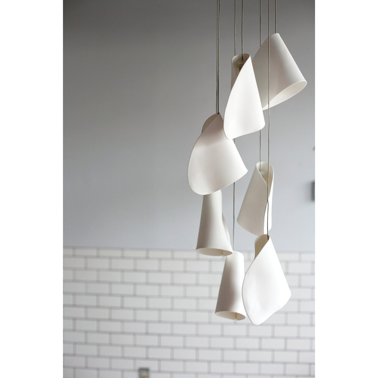 Sonora Ceramics Chandelier - Elegant Design with Adjustable Height & L