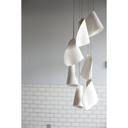 Sonora Ceramics Chandelier - Elegant Design with Adjustable Height & L