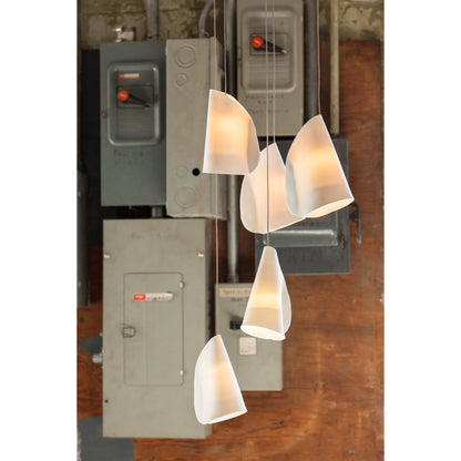 Sonora Ceramics Chandelier - Elegant Design with Adjustable Height & L