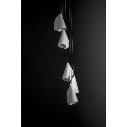Sonora Ceramics Chandelier - Elegant Design with Adjustable Height & L