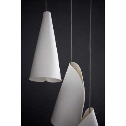 Sonora Ceramics Chandelier - Elegant Design with Adjustable Height & L
