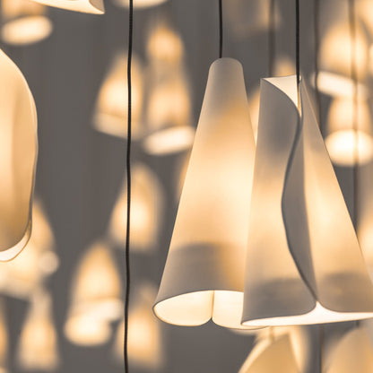 Sonora Ceramics Chandelier - Elegant Design with Adjustable Height & L
