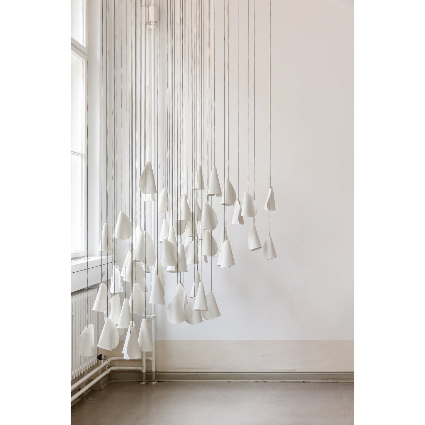 Sonora Ceramics Chandelier - Elegant Design with Adjustable Height & L