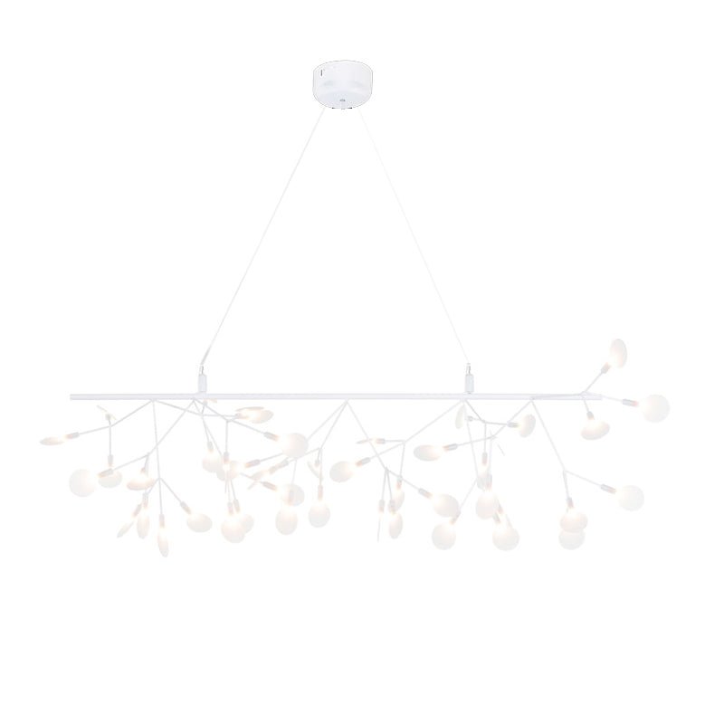 Elegant Long Firefly LED Chandelier - Dimmable & Energy Efficient