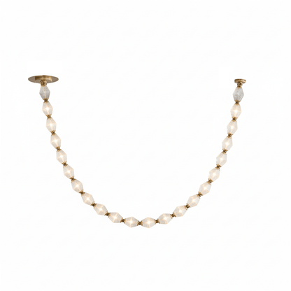 Riviere Chain Chandelier - Elegant Design, Adjustable Height, LED Comp