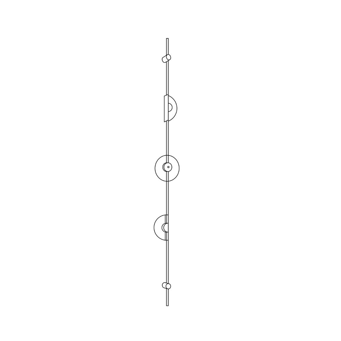 Alabaster Vertical Wall Sconce - Soft Glow, Easy Installation