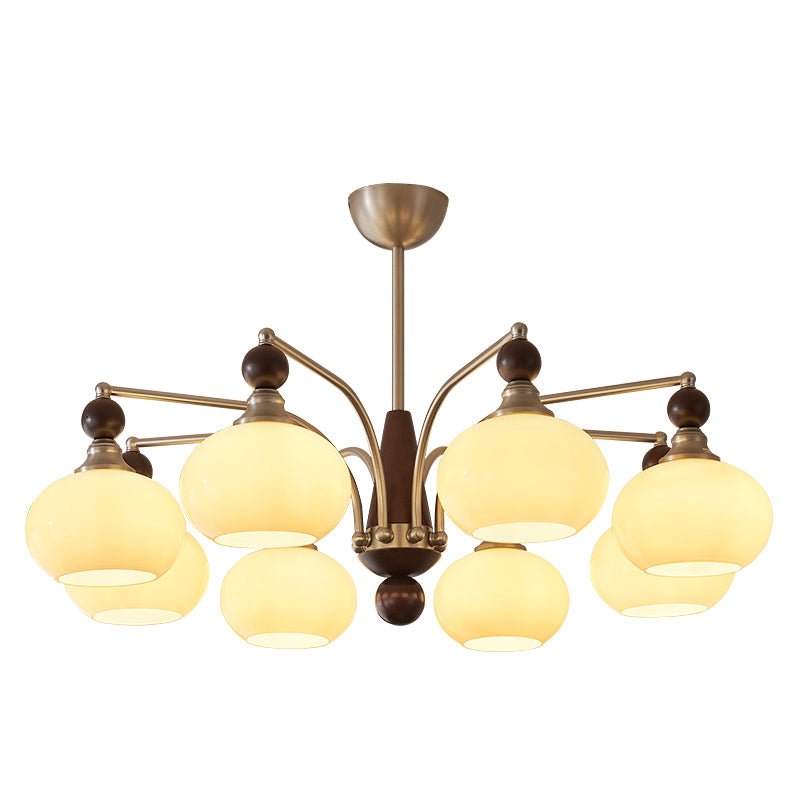 Serenade Chandelier - Elegant Design with Adjustable Height & LED Ligh