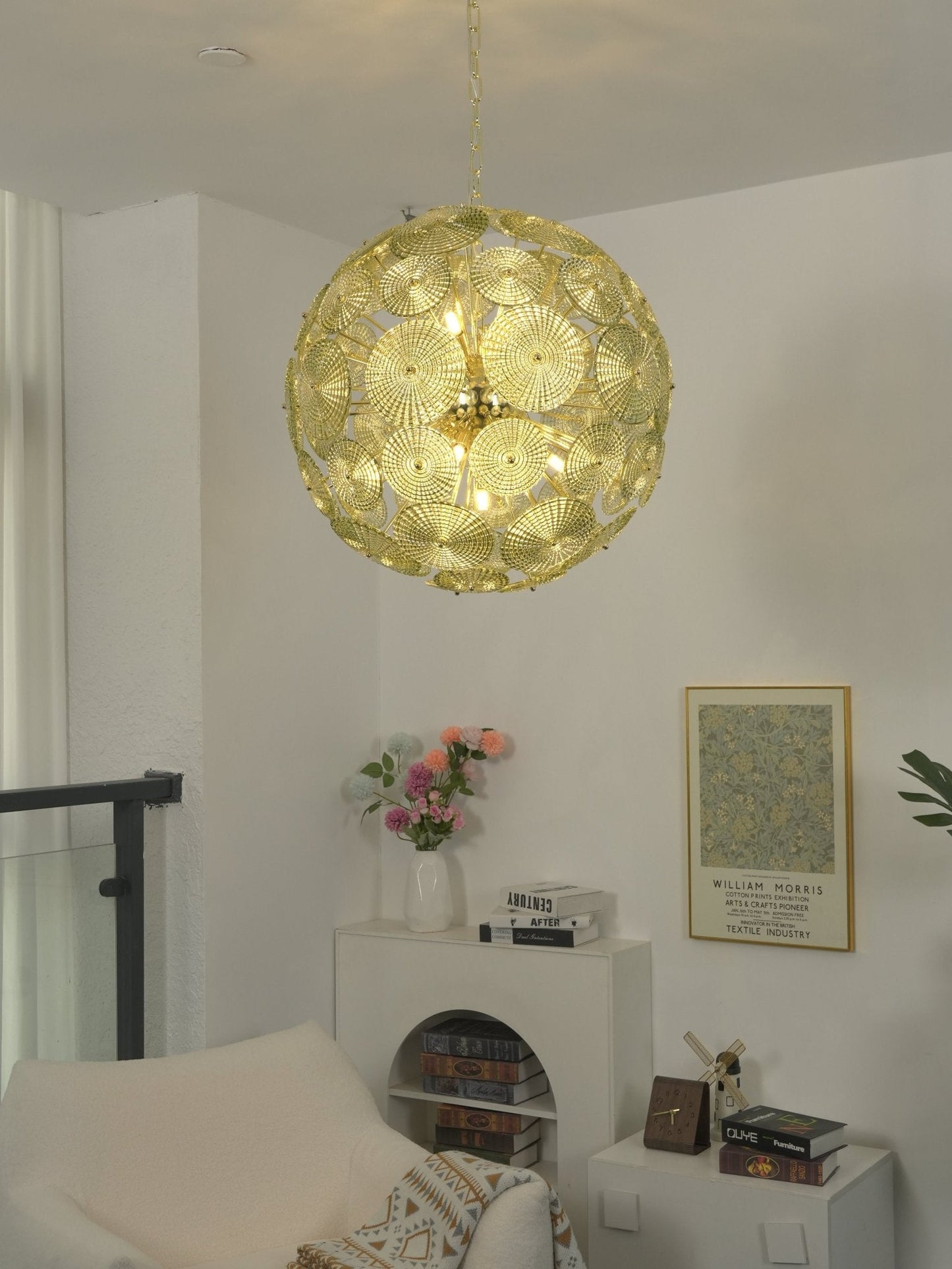Vicenza Sputnik Chandelier - Modern Design with Adjustable Arms & LED