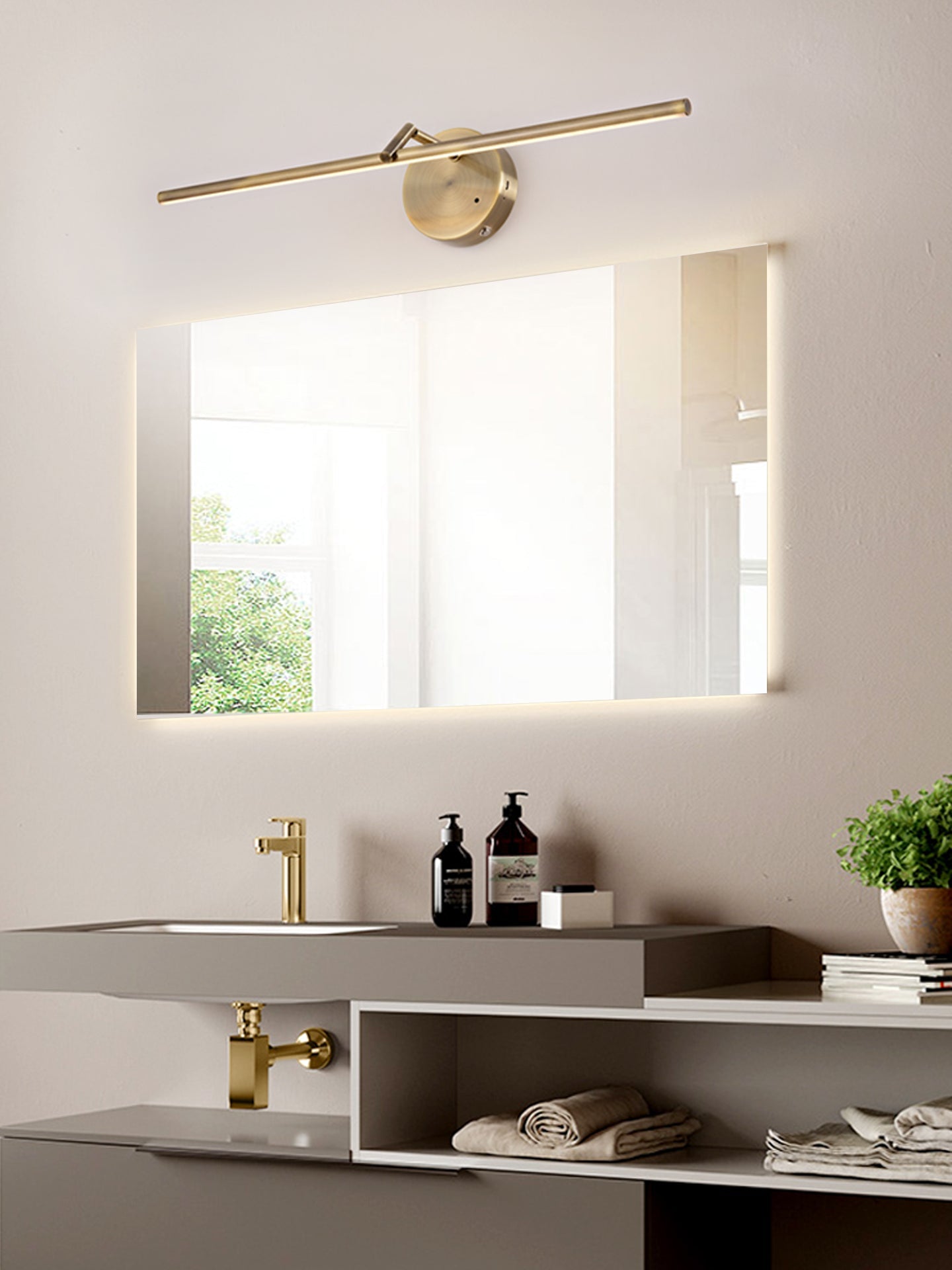 Galleria Slim Rechargeable Wall Light - Dimmable & Wireless Design